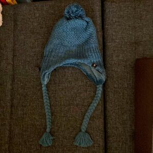 Teal Northface Winter Beanie